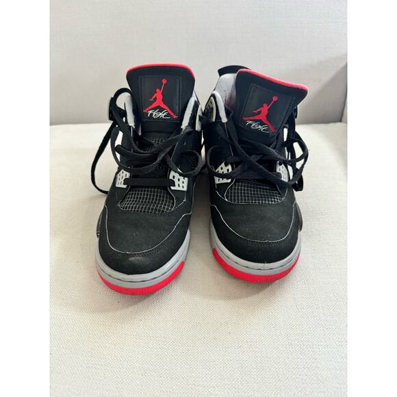 Air Jordan 4 Retro OG \'Bred\'  308497-003, Size 10.5 main image 6
